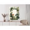 Poster Vintage Tropische Pflanzen