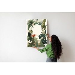 Poster Vintage Tropische Pflanzen