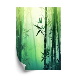 Poster Bambuswald In Der Sonne