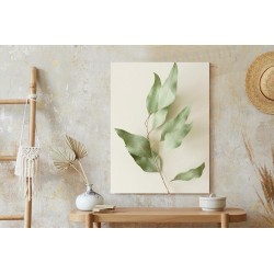 Poster Trockene Eukalyptusblätter