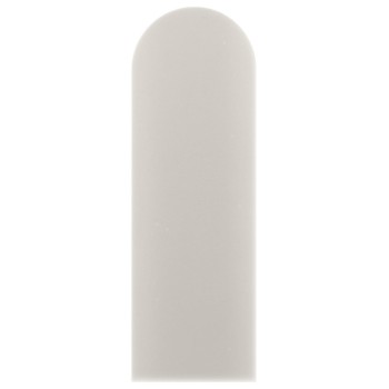 Wandkissen Öko-Leder Cremig 20cm