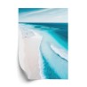 Poster Blaues Meer Und Tropischer Weißer Sandstrand