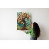 Poster Herbstbaum-Abstraktion
