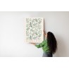 Poster Retro-Botanisches Muster  Inspiriert Von Matisse
