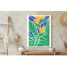 Poster Abstrakte Pflanzen Im Matisse-Stil