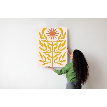 Poster Minimalistische Pflanze Im Boho-Stil