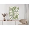 Poster Vintage-Wildpflanzen Auf Beigem Hintergrund