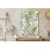 Poster Vintage-Wildpflanzen Auf Beigem Hintergrund