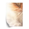 Poster Tropische Palmblätter Mit Schatten