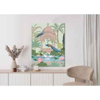 Poster Palast Der Pfauen Und Palmen