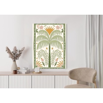 Poster Palmen Und Orientalische Pflanzen