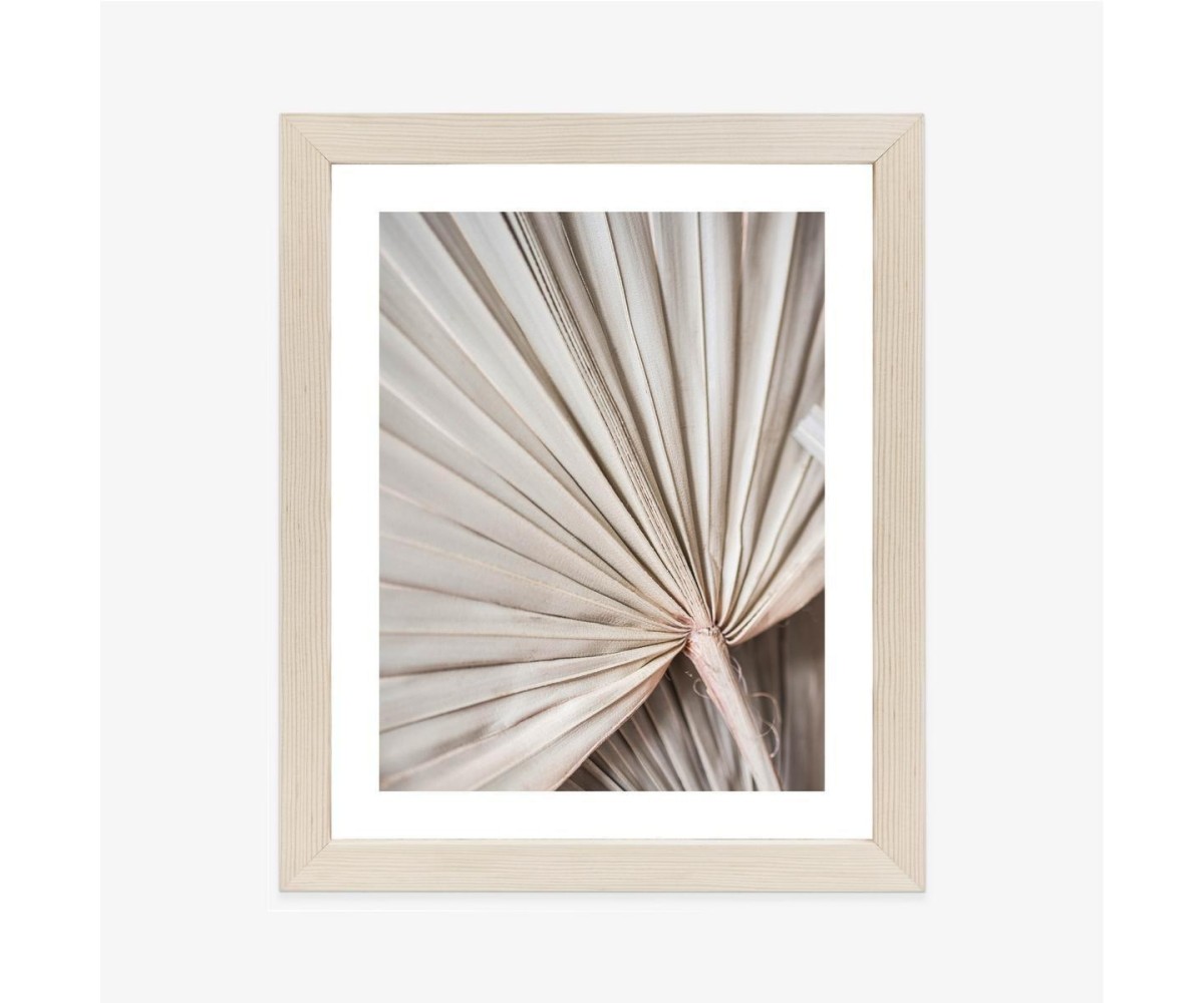 Poster Trockenes Palmblatt