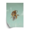Poster Einsame Palme