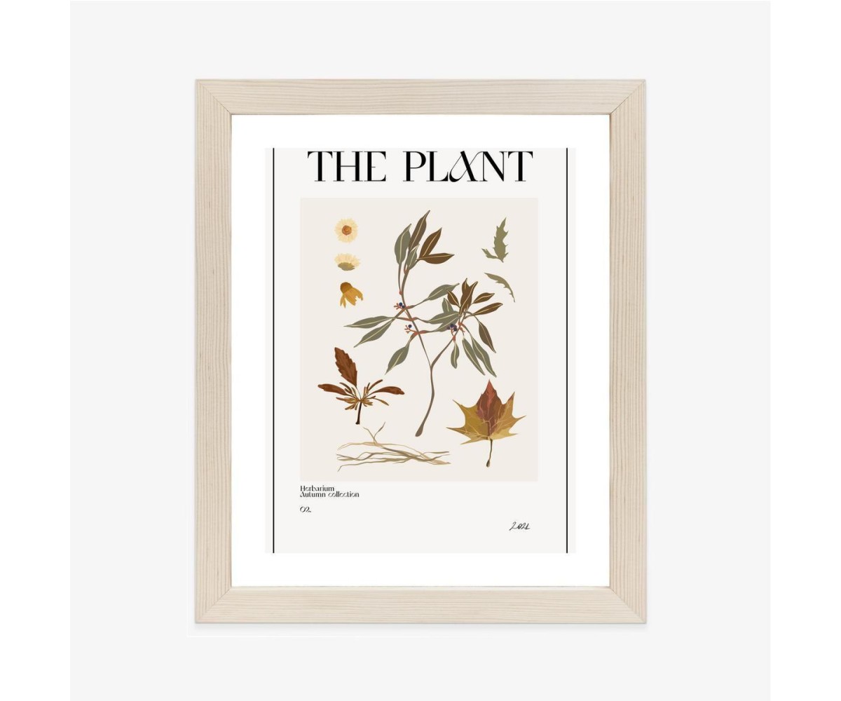 Poster Atlas Der Herbstblätter