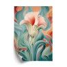 Poster Atemberaubender Floraler Hintergrund