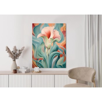 Poster Atemberaubender Floraler Hintergrund