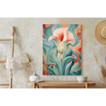 Poster Atemberaubender Floraler Hintergrund