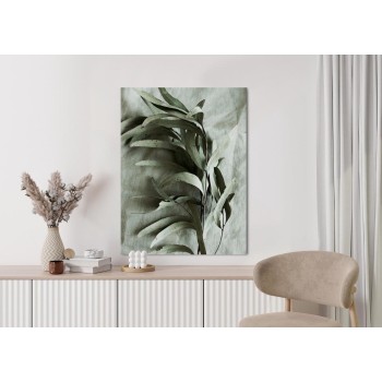 Poster Grüner Zweig Mit Trockenem Eukalyptus
