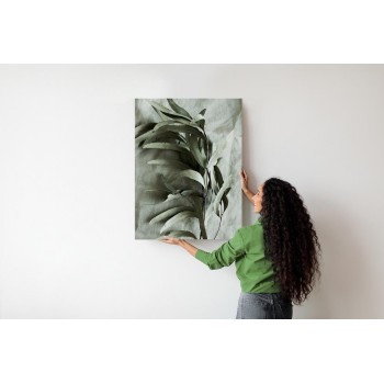 Poster Grüner Zweig Mit Trockenem Eukalyptus