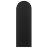 Wandkissen Öko-Leder Schwarz 20cm