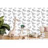 Tapete Für Kinder Mit Dinosauriertieren