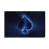 Leinwandbild Abstraktes Symbol Von Spaten
