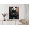 Poster Pandabär In Einer Jacke