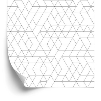 Tapete Geometrisches Muster - Abstraktion