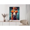 Poster Pferd Mit Sonnenbrille