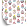 Tapete Bunte Muffins