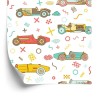 Tapete Für Kinder - Oldtimer-Rennwagen
