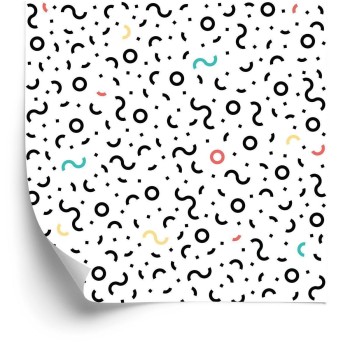 Tapete Bunte Geometrische Muster