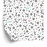 Tapete Bunte Geometrische Muster