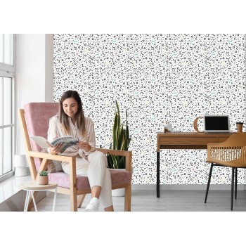 Tapete Bunte Geometrische Muster