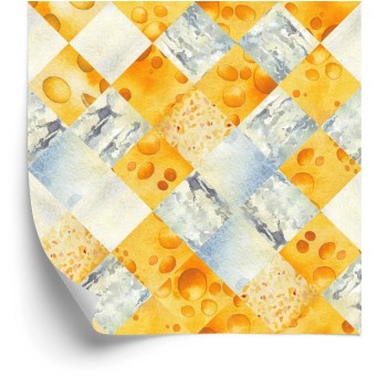 Tapete Abstrakte Geometrische Mosaik