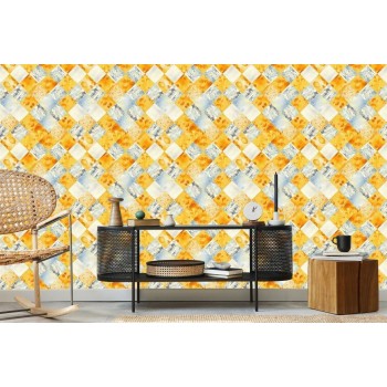 Tapete Abstrakte Geometrische Mosaik