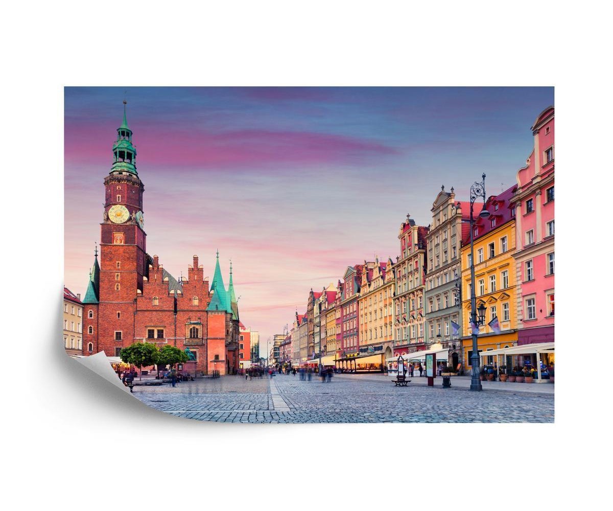 Fototapete Rathaus In Breslau