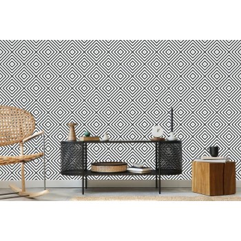 Tapete Modernes Geometrisches Muster