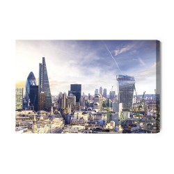 Leinwandbild Ein Modernes Londoner Viertel