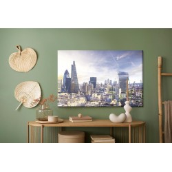 Leinwandbild Ein Modernes Londoner Viertel