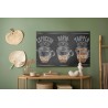 Leinwandbild Vintage-Espresso-Kaffee