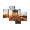 Mehrteiliges Bild Brooklyn-Brücke In New York