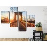 Mehrteiliges Bild Brooklyn-Brücke In New York