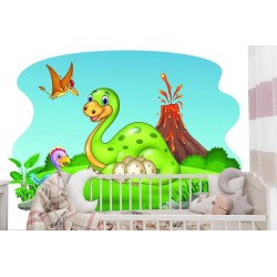 Fototapete Dinosaurier Auf Der Lichtung