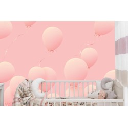Fototapete Rosa Ballons