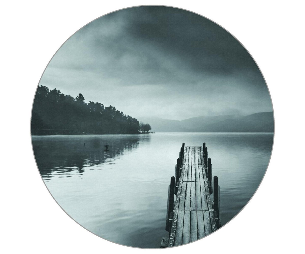 Fototapete Rund Ansicht Auf Den See Von George Digalakis