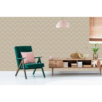 Tapete Modernes Geometrisches Muster