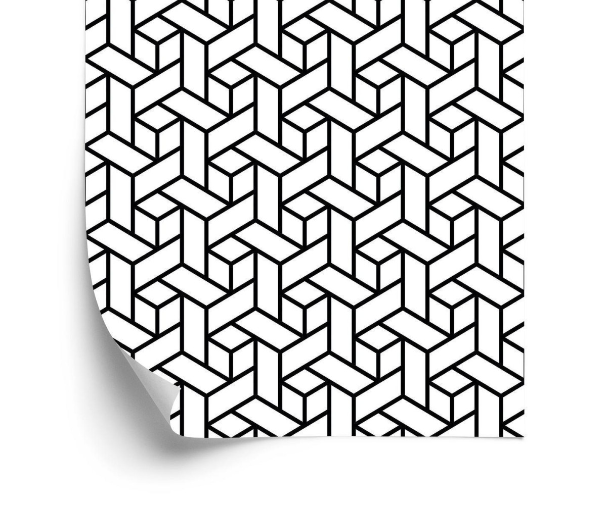 Tapete Geometrisches Muster - Optisch