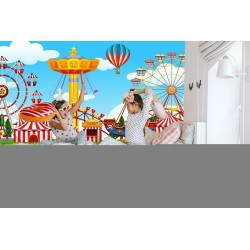 Fototapete Für Kinder - Vergnügungspark 60X90