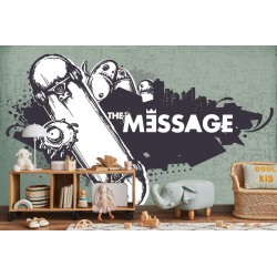 Fototapete Skateboarding-Graffiti-Stil Ve90-60